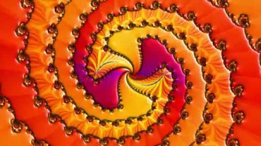 Soyut Bilgisayar Fraktal Tasarımı. Fraktal hiç bitmeyen bir desen. Fraktallar, farklı ölçeklerde kendine benzeyen sonsuz derecede karmaşık kalıplardır. Cep telefonu duvar kağıdı için harika.