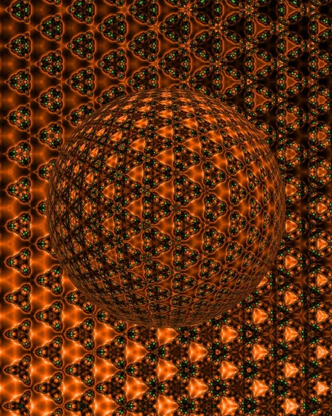 Αφηρημένος Υπολογιστής Που Δημιουργείται Fractal Σχεδιασμός Φράκταλ Είναι Ένα Ατέρμονο — Φωτογραφία Αρχείου