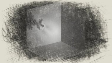 Soyut Bilgisayar Fraktal Tasarımı. Fraktal hiç bitmeyen bir desen. Fraktallar, farklı ölçeklerde kendine benzeyen sonsuz derecede karmaşık kalıplardır. Cep telefonu duvar kağıdı için harika.