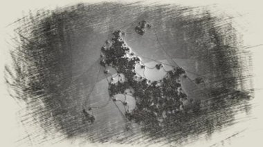 Soyut Bilgisayar Fraktal Tasarımı. Fraktal hiç bitmeyen bir desen. Fraktallar, farklı ölçeklerde kendine benzeyen sonsuz derecede karmaşık kalıplardır. Cep telefonu duvar kağıdı için harika.