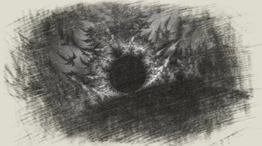 Soyut Bilgisayar Fraktal Tasarımı. Fraktal hiç bitmeyen bir desen. Fraktallar, farklı ölçeklerde kendine benzeyen sonsuz derecede karmaşık kalıplardır. Cep telefonu duvar kağıdı için harika.