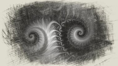 Soyut Bilgisayar Fraktal Tasarımı. Fraktal hiç bitmeyen bir desen. Fraktallar, farklı ölçeklerde kendine benzeyen sonsuz derecede karmaşık kalıplardır. Cep telefonu duvar kağıdı için harika.