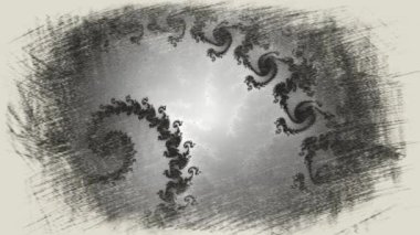 Soyut Bilgisayar Fraktal Tasarımı. Fraktal hiç bitmeyen bir desen. Fraktallar, farklı ölçeklerde kendine benzeyen sonsuz derecede karmaşık kalıplardır. Cep telefonu duvar kağıdı için harika.