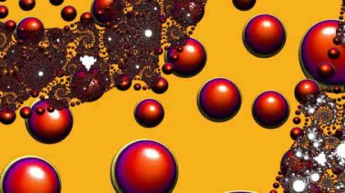 Soyut Bilgisayar Fraktal Tasarımı. Fraktal hiç bitmeyen bir desen. Fraktallar, farklı ölçeklerde kendine benzeyen sonsuz derecede karmaşık kalıplardır. Cep telefonu duvar kağıdı için harika.