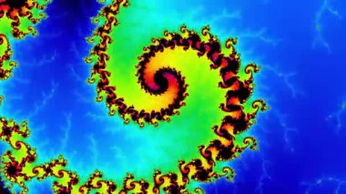 Soyut Bilgisayar Fraktal Tasarımı. Fraktal hiç bitmeyen bir desen. Fraktallar, farklı ölçeklerde kendine benzeyen sonsuz derecede karmaşık kalıplardır. Cep telefonu duvar kağıdı için harika.