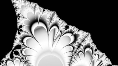 Soyut Bilgisayar Fraktal Tasarımı. Fraktal hiç bitmeyen bir desen. Fraktallar, farklı ölçeklerde kendine benzeyen sonsuz derecede karmaşık kalıplardır. Cep telefonu duvar kağıdı için harika.