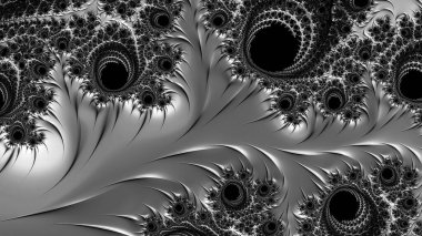 Soyut Bilgisayar Fraktal Tasarımı. Fraktal hiç bitmeyen bir desen. Fraktallar, farklı ölçeklerde kendine benzeyen sonsuz derecede karmaşık kalıplardır. Cep telefonu duvar kağıdı için harika.