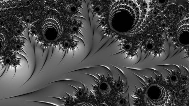 Soyut Bilgisayar Fraktal Tasarımı. Fraktal hiç bitmeyen bir desen. Fraktallar, farklı ölçeklerde kendine benzeyen sonsuz derecede karmaşık kalıplardır. Cep telefonu duvar kağıdı için harika.