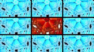 Soyut Bilgisayar Fraktal Tasarımı. Fraktal hiç bitmeyen bir desen. Fraktallar, farklı ölçeklerde kendine benzeyen sonsuz derecede karmaşık kalıplardır. Cep telefonu duvar kağıdı için harika.