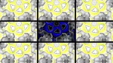 Soyut Bilgisayar Fraktal Tasarımı. Fraktal hiç bitmeyen bir desen. Fraktallar, farklı ölçeklerde kendine benzeyen sonsuz derecede karmaşık kalıplardır. Cep telefonu duvar kağıdı için harika.