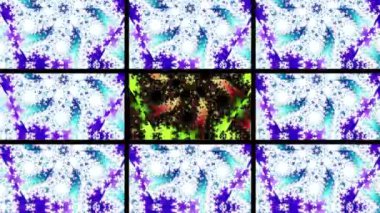 Soyut Bilgisayar Fraktal Tasarımı. Fraktal hiç bitmeyen bir desen. Fraktallar, farklı ölçeklerde kendine benzeyen sonsuz derecede karmaşık kalıplardır. Cep telefonu duvar kağıdı için harika.