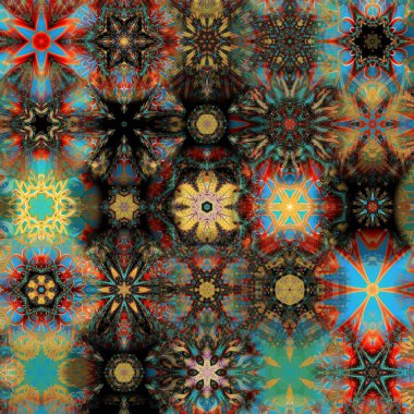 Soyut Bilgisayar Fraktal Tasarımı. Fraktal hiç bitmeyen bir desen. Fraktallar, farklı ölçeklerde kendine benzeyen sonsuz derecede karmaşık kalıplardır. Cep telefonu duvar kağıdı için harika.