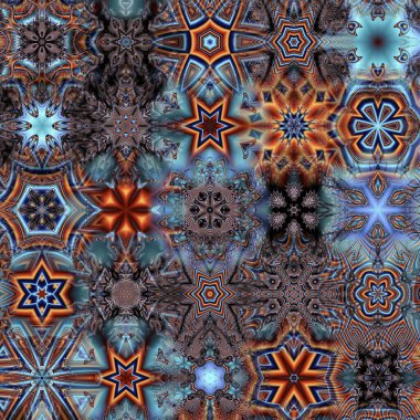 Soyut Bilgisayar Fraktal Tasarımı. Fraktal hiç bitmeyen bir desen. Fraktallar, farklı ölçeklerde kendine benzeyen sonsuz derecede karmaşık kalıplardır. Cep telefonu duvar kağıdı için harika.