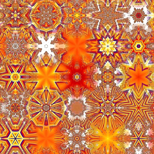 Abstract Computer Generated Fractal Design Fractal Never Ending Pattern Fractals — Stock Photo, Image