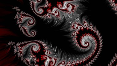 Soyut Bilgisayar Fraktal Tasarımı. Fraktal hiç bitmeyen bir desen. Fraktallar, farklı ölçeklerde kendine benzeyen sonsuz derecede karmaşık kalıplardır. Cep telefonu duvar kağıdı için harika.