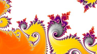 Soyut Bilgisayar Fraktal Tasarımı. Fraktal hiç bitmeyen bir desen. Fraktallar, farklı ölçeklerde kendine benzeyen sonsuz derecede karmaşık kalıplardır. Cep telefonu duvar kağıdı için harika.