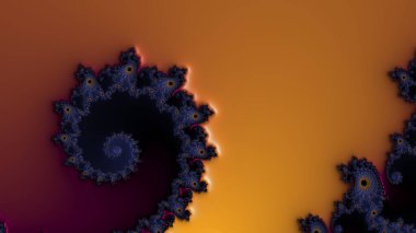 Soyut Bilgisayar Fraktal Tasarımı. Fraktal hiç bitmeyen bir desen. Fraktallar, farklı ölçeklerde kendine benzeyen sonsuz derecede karmaşık kalıplardır. Cep telefonu duvar kağıdı için harika.