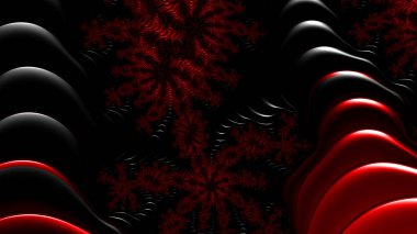 Soyut Bilgisayar Fraktal Tasarımı. Fraktal hiç bitmeyen bir desen. Fraktallar, farklı ölçeklerde kendine benzeyen sonsuz derecede karmaşık kalıplardır. Cep telefonu duvar kağıdı için harika.