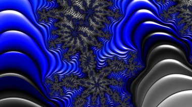Soyut Bilgisayar Fraktal Tasarımı. Fraktal hiç bitmeyen bir desen. Fraktallar, farklı ölçeklerde kendine benzeyen sonsuz derecede karmaşık kalıplardır. Cep telefonu duvar kağıdı için harika.