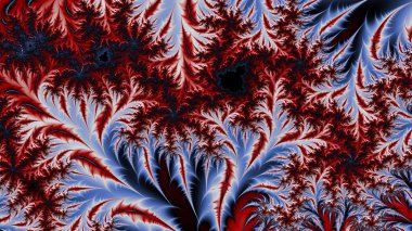 Soyut Bilgisayar Fraktal Tasarımı. Fraktal hiç bitmeyen bir desen. Fraktallar, farklı ölçeklerde kendine benzeyen sonsuz derecede karmaşık kalıplardır. Cep telefonu duvar kağıdı için harika.