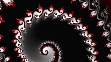 Soyut Bilgisayar Fraktal Tasarımı. Fraktal hiç bitmeyen bir desen. Fraktallar, farklı ölçeklerde kendine benzeyen sonsuz derecede karmaşık kalıplardır. Cep telefonu duvar kağıdı için harika.