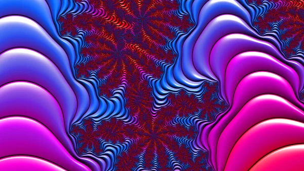 Αφηρημένος Υπολογιστής Που Δημιουργείται Fractal Σχεδιασμός Φράκταλ Είναι Ένα Ατέρμονο — Φωτογραφία Αρχείου