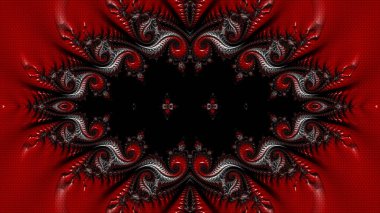 Soyut Bilgisayar Fraktal Tasarımı. Fraktal hiç bitmeyen bir desen. Fraktallar, farklı ölçeklerde kendine benzeyen sonsuz derecede karmaşık kalıplardır. Cep telefonu duvar kağıdı için harika.