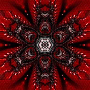 Soyut Bilgisayar Fraktal Tasarımı. Fraktal hiç bitmeyen bir desen. Fraktallar, farklı ölçeklerde kendine benzeyen sonsuz derecede karmaşık kalıplardır. Cep telefonu duvar kağıdı için harika.