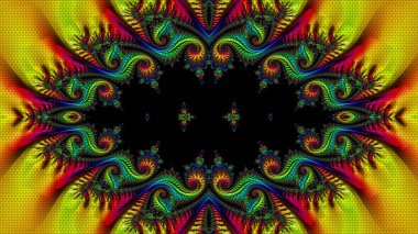 Soyut Bilgisayar Fraktal Tasarımı. Fraktal hiç bitmeyen bir desen. Fraktallar, farklı ölçeklerde kendine benzeyen sonsuz derecede karmaşık kalıplardır. Cep telefonu duvar kağıdı için harika.