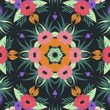 Soyut Bilgisayar Fraktal Tasarımı. Fraktal hiç bitmeyen bir desen. Fraktallar, farklı ölçeklerde kendine benzeyen sonsuz derecede karmaşık kalıplardır. Cep telefonu duvar kağıdı için harika.