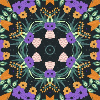 Soyut Bilgisayar Fraktal Tasarımı. Fraktal hiç bitmeyen bir desen. Fraktallar, farklı ölçeklerde kendine benzeyen sonsuz derecede karmaşık kalıplardır. Cep telefonu duvar kağıdı için harika.