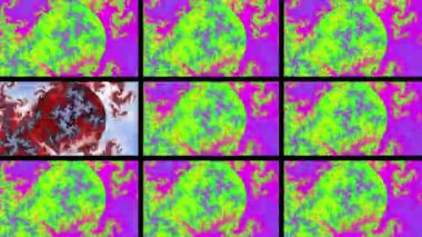 Soyut Bilgisayar Fraktal Tasarımı. Fraktal hiç bitmeyen bir desen. Fraktallar, farklı ölçeklerde kendine benzeyen sonsuz derecede karmaşık kalıplardır. Cep telefonu duvar kağıdı için harika.