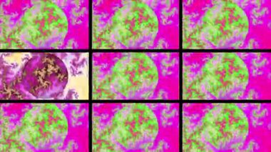 Soyut Bilgisayar Fraktal Tasarımı. Fraktal hiç bitmeyen bir desen. Fraktallar, farklı ölçeklerde kendine benzeyen sonsuz derecede karmaşık kalıplardır. Cep telefonu duvar kağıdı için harika.