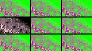 Soyut Bilgisayar Fraktal Tasarımı. Fraktal hiç bitmeyen bir desen. Fraktallar, farklı ölçeklerde kendine benzeyen sonsuz derecede karmaşık kalıplardır. Cep telefonu duvar kağıdı için harika.