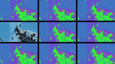 Soyut Bilgisayar Fraktal Tasarımı. Fraktal hiç bitmeyen bir desen. Fraktallar, farklı ölçeklerde kendine benzeyen sonsuz derecede karmaşık kalıplardır. Cep telefonu duvar kağıdı için harika.