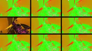 Soyut Bilgisayar Fraktal Tasarımı. Fraktal hiç bitmeyen bir desen. Fraktallar, farklı ölçeklerde kendine benzeyen sonsuz derecede karmaşık kalıplardır. Cep telefonu duvar kağıdı için harika.