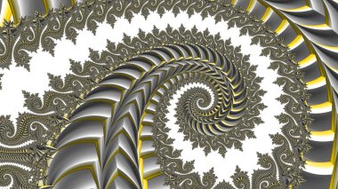 Soyut Bilgisayar Fraktal Tasarımı. Fraktal hiç bitmeyen bir desen. Fraktallar, farklı ölçeklerde kendine benzeyen sonsuz derecede karmaşık kalıplardır. Cep telefonu duvar kağıdı için harika.