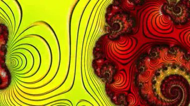 Soyut Bilgisayar Fraktal Tasarımı. Fraktal hiç bitmeyen bir desen. Fraktallar, farklı ölçeklerde kendine benzeyen sonsuz derecede karmaşık kalıplardır. Cep telefonu duvar kağıdı için harika.