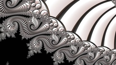 Soyut Bilgisayar Fraktal Tasarımı. Fraktal hiç bitmeyen bir desen. Fraktallar, farklı ölçeklerde kendine benzeyen sonsuz derecede karmaşık kalıplardır. Cep telefonu duvar kağıdı için harika.