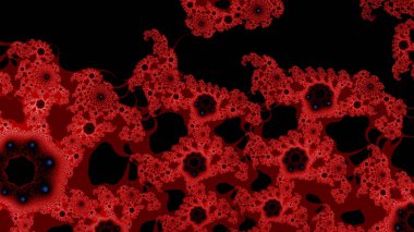 Soyut Bilgisayar Fraktal Tasarımı. Fraktal hiç bitmeyen bir desen. Fraktallar, farklı ölçeklerde kendine benzeyen sonsuz derecede karmaşık kalıplardır. Cep telefonu duvar kağıdı için harika.