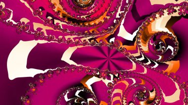 Soyut Bilgisayar Fraktal Tasarımı. Fraktal hiç bitmeyen bir desen. Fraktallar, farklı ölçeklerde kendine benzeyen sonsuz derecede karmaşık kalıplardır. Cep telefonu duvar kağıdı için harika.