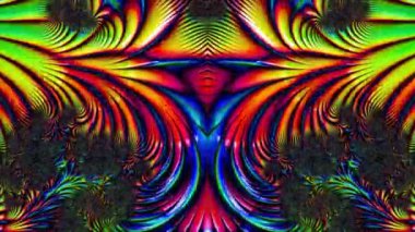 Soyut Bilgisayar Fraktal Tasarımı. Fraktal hiç bitmeyen bir desen. Fraktallar, farklı ölçeklerde kendine benzeyen sonsuz derecede karmaşık kalıplardır. Cep telefonu duvar kağıdı için harika.