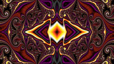 Soyut Bilgisayar Fraktal Tasarımı. Fraktal hiç bitmeyen bir desen. Fraktallar, farklı ölçeklerde kendine benzeyen sonsuz derecede karmaşık kalıplardır. Cep telefonu duvar kağıdı için harika.