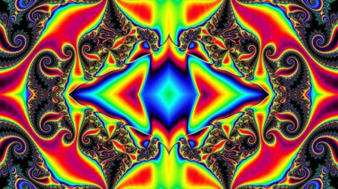 Soyut Bilgisayar Fraktal Tasarımı. Fraktal hiç bitmeyen bir desen. Fraktallar, farklı ölçeklerde kendine benzeyen sonsuz derecede karmaşık kalıplardır. Cep telefonu duvar kağıdı için harika.