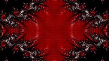 Soyut Bilgisayar Fraktal Tasarımı. Fraktal hiç bitmeyen bir desen. Fraktallar, farklı ölçeklerde kendine benzeyen sonsuz derecede karmaşık kalıplardır. Cep telefonu duvar kağıdı için harika.