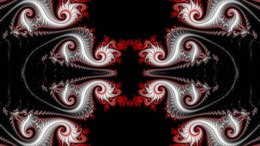 Soyut Bilgisayar Fraktal Tasarımı. Fraktal hiç bitmeyen bir desen. Fraktallar, farklı ölçeklerde kendine benzeyen sonsuz derecede karmaşık kalıplardır. Cep telefonu duvar kağıdı için harika.