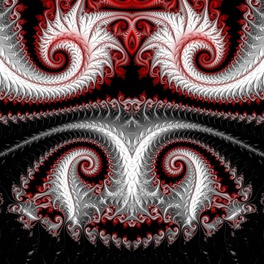 Soyut Bilgisayar Fraktal Tasarımı. Fraktal hiç bitmeyen bir desen. Fraktallar, farklı ölçeklerde kendine benzeyen sonsuz derecede karmaşık kalıplardır. Cep telefonu duvar kağıdı için harika.