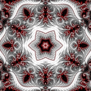 Soyut Bilgisayar Fraktal Tasarımı. Fraktal hiç bitmeyen bir desen. Fraktallar, farklı ölçeklerde kendine benzeyen sonsuz derecede karmaşık kalıplardır. Cep telefonu duvar kağıdı için harika.