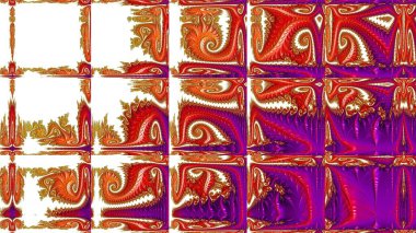 Soyut Bilgisayar Fraktal Tasarımı. Fraktal hiç bitmeyen bir desen. Fraktallar, farklı ölçeklerde kendine benzeyen sonsuz derecede karmaşık kalıplardır. Cep telefonu duvar kağıdı için harika.