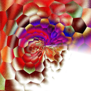 Soyut Bilgisayar Fraktal Tasarımı. Fraktal hiç bitmeyen bir desen. Fraktallar, farklı ölçeklerde kendine benzeyen sonsuz derecede karmaşık kalıplardır. Cep telefonu duvar kağıdı için harika.